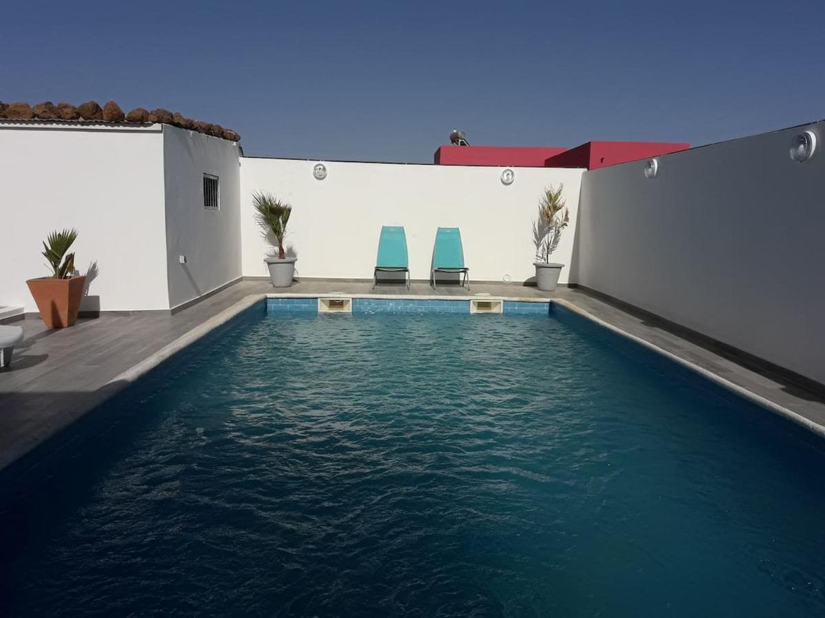 African Jaja Villa Piscine-Climatisation Popenguine ภายนอก รูปภาพ